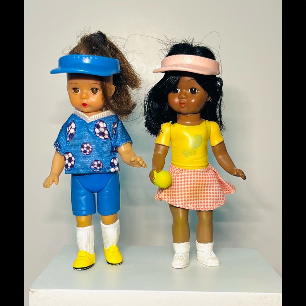 Madame Alexander Tennis Girl and Soccer Collectible Dolls